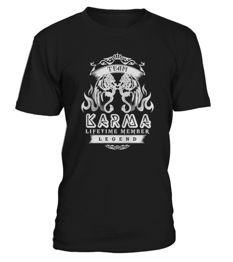 Team Karma Lifetime Member T-Shirt Unisex