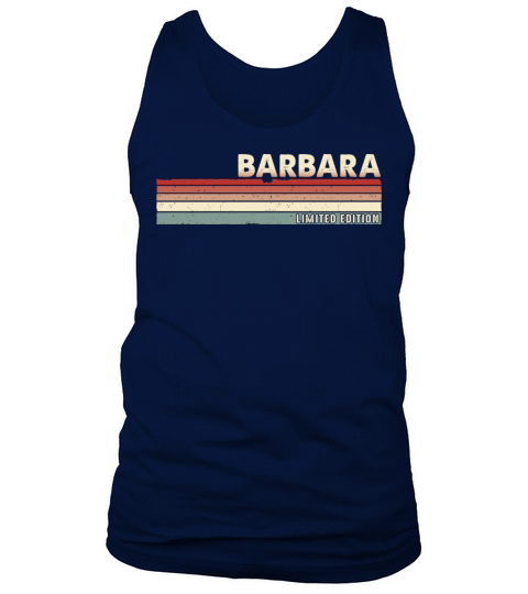 Barbara - Funny Retro Vintage Name 80s 90s Tank Top Unisex
