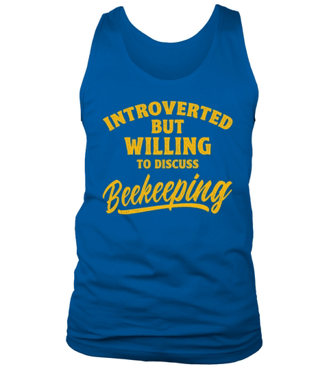Beekeeping Apiculturist Bee Support Beekeeper Tank Top Unisex