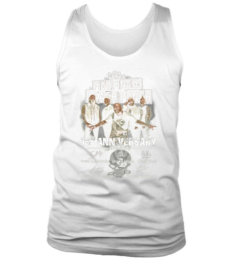 Five Finger Death Punch 15th anniversary signature shirt Tank Top Unisex