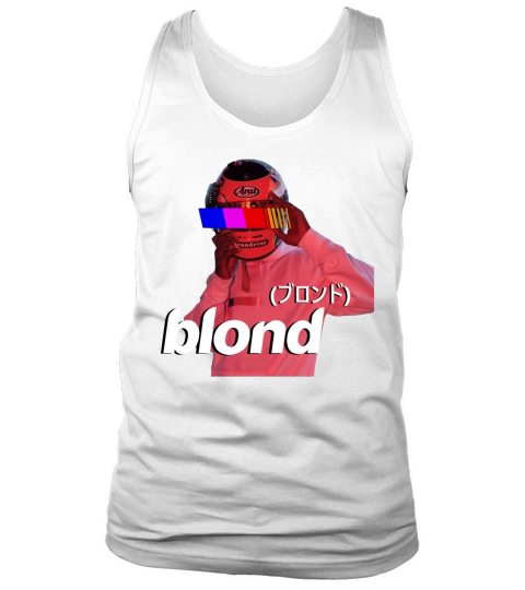 FRANK OCEAN BLOND HELMET LOGO Tank Top Unisex