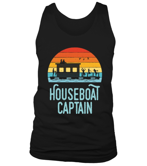Houseboat Captain Tank Top Unisex