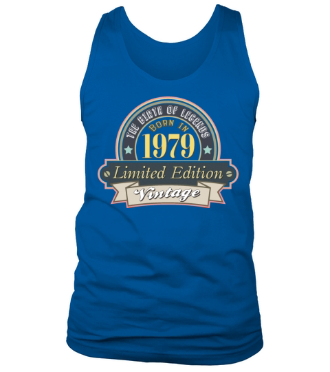 Idea for a gift to those who were born in 1979 Tank Top Unisex