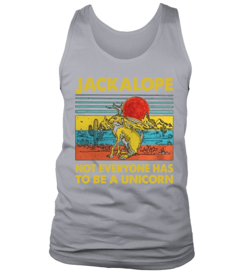 Jackalope not everyone has to be a unicorn vintage Tank Top Unisex