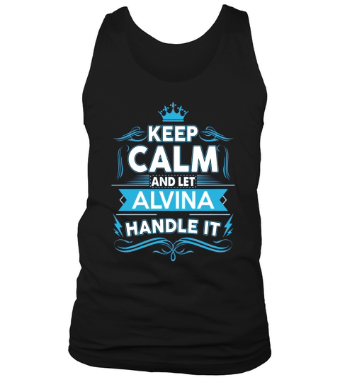 Keep calm ALVINA, ALVINA tshirt Tank Top Unisex