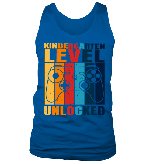 kindergarten level unlocked Back to School vintag Tank Top Unisex