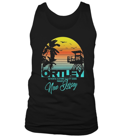ortley New Jersey beach shirt Tank Top Unisex