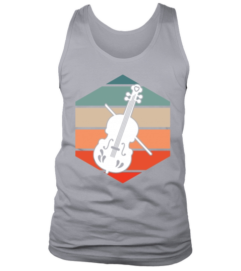 Retro Vintage Cello Musician Cello Player Cellist Tank Top Unisex