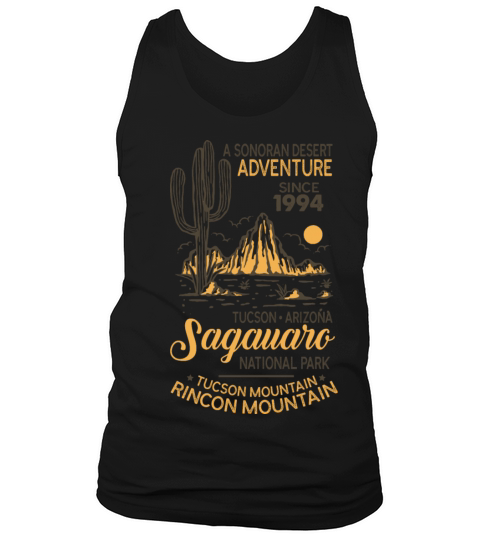 Saguaro National Park Distressed Quote Vintage Ari Tank Top Unisex