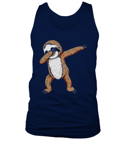 Sloth Dabbing Funny Dance Move Dab Gift Tee Shirt Black Youth B072NJNNGM 1 Tank Top Unisex