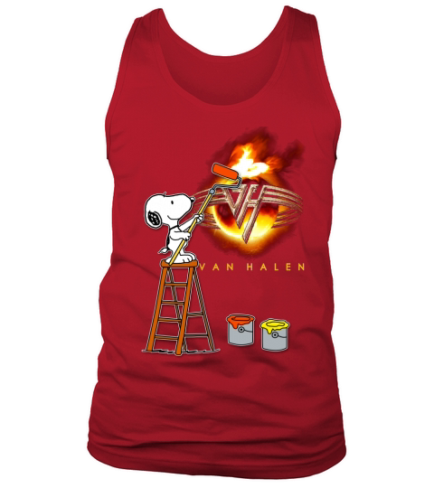 Van Halen Snoopy - Coffee Mug (colored) Tank Top Unisex