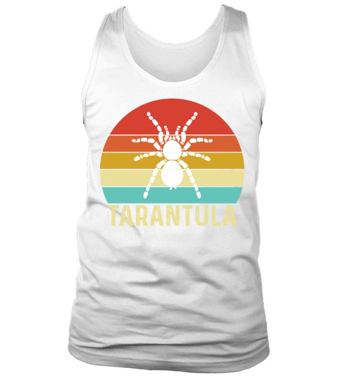 Vintage Tarantula Shirt Sunset Tank Top Unisex