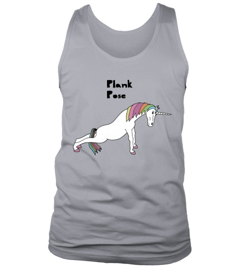 Yoga Unicorn Plank Pose Baby Bodysuits Tank Top Unisex