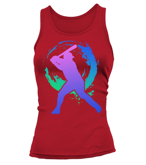 Baseball Fan Retro Vintage 80s 90s Tank top Woman