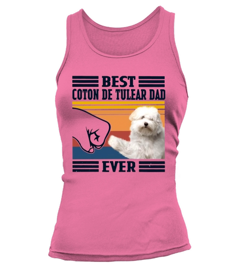 Best Coton De Tulear Dad Ever Vintage Shirt n Tank top Woman