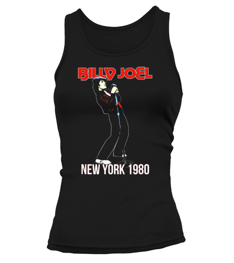 Billy Joel  New York 1980 TShirt Tank top Woman