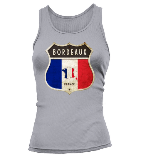 Bordeaux France coat of arms flags design Tank top Woman