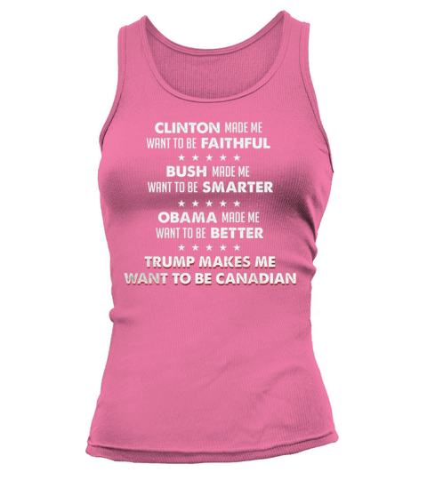 CLINTON MADE ME WANT TO BE FAITHFUL Tank top Woman