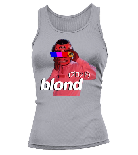 FRANK OCEAN BLOND HELMET LOGO Tank top Woman