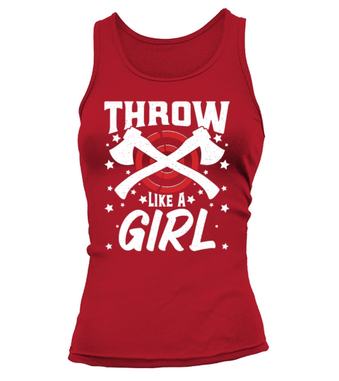 Funny Axe Thrower Throwing Ax Lover Tank top Woman