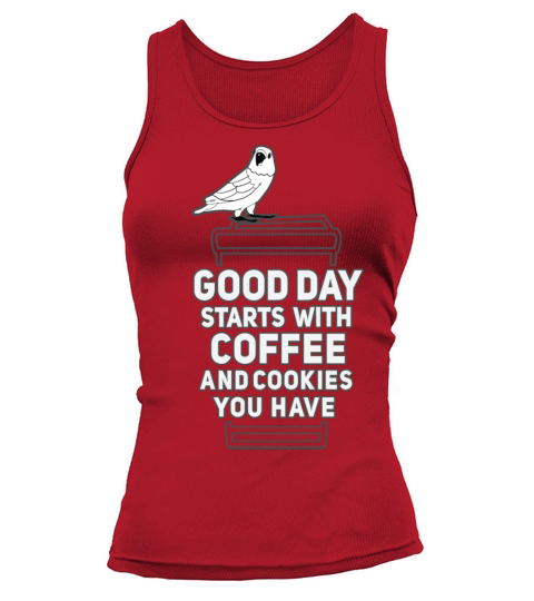 Good day morning with coffee Tank top Woman