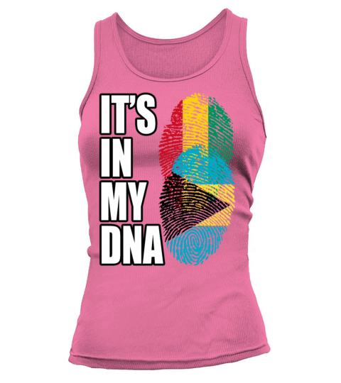 Guinean And Bahamian Mix Heritage DNA Flag Tank top Woman