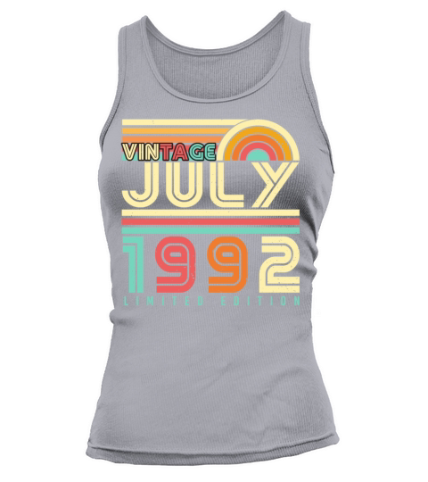 July 1992 30th Birthday Tank top Woman
