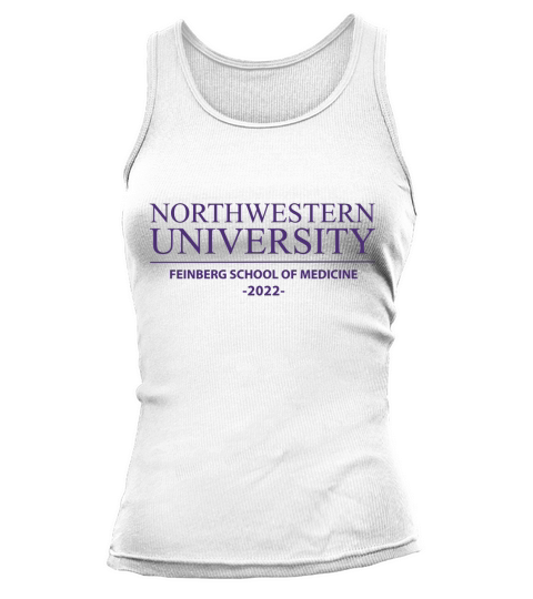NORTHWESTERN UNIVERSITY SCHOOL OF MEDICINE CLASS OF 2022 Tank top Woman