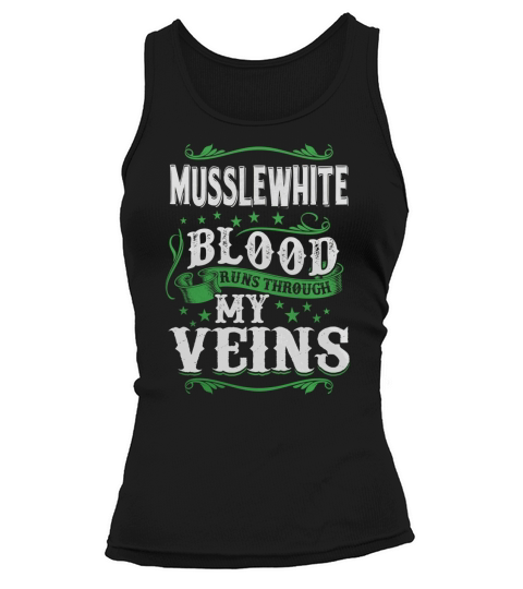 Proud To Be MUSSLEWHITE Tshirt Tank top Woman