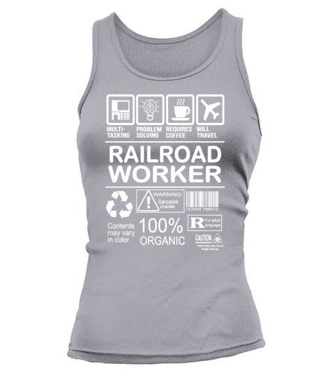 RAILROAD WORKER FMultiold Tank top Woman