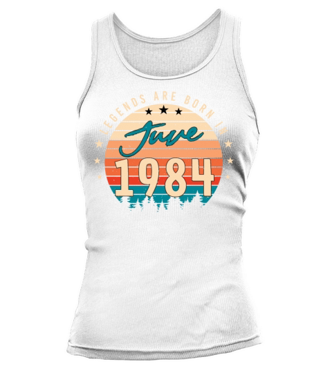 Retro 1984 June Tank top Woman