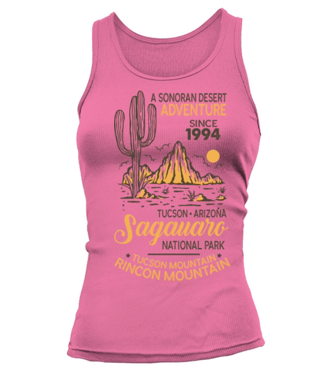 Saguaro National Park Distressed Quote Vintage Ari Tank top Woman