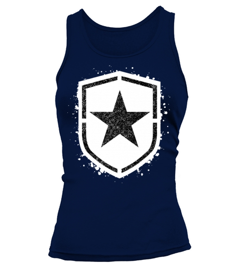 Sponge stencil Star inside shild Tank top Woman