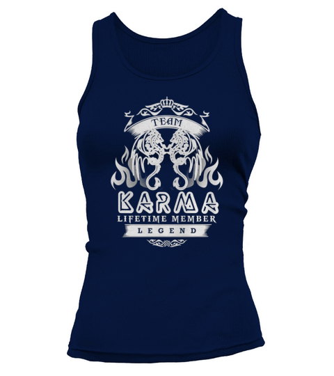 Team Karma Lifetime Member Tank top Woman
