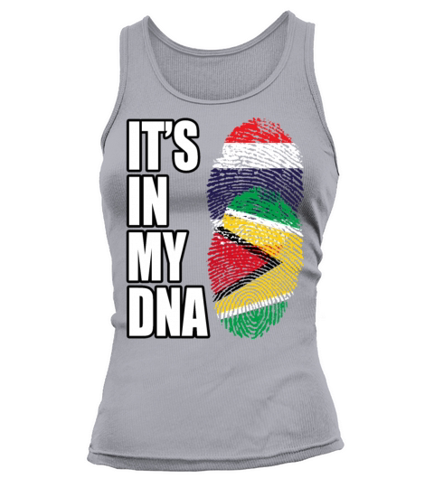Thai And Guyanese Vintage Heritage DNA Flag Tank top Woman