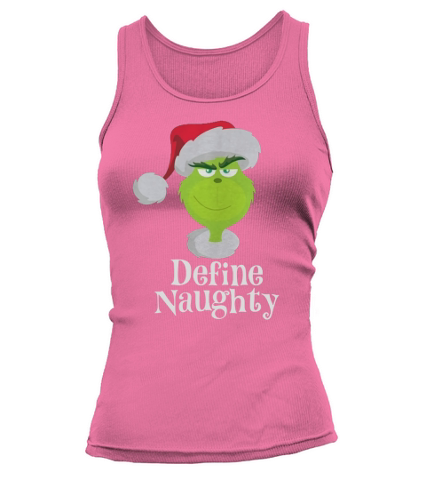 The Grinch define naughty Tank top Woman