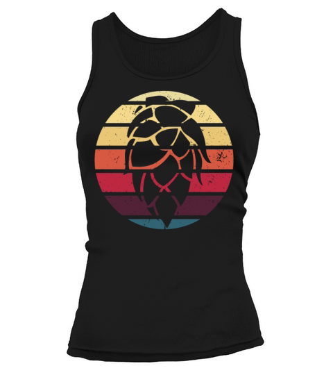 Vintage HopLeaf Brewer Retro Beer Tank top Woman