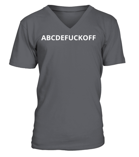 ABCDEFUCKOFF V-Neck T-shirt