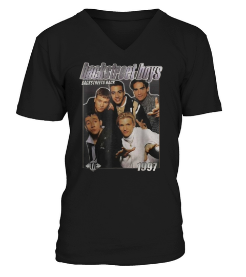 Backstreet Boys Backstreets Back 1997 V-Neck T-shirt