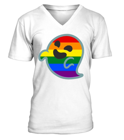 ghost V-Neck T-shirt