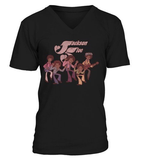 JACKSON FIVE V-Neck T-shirt