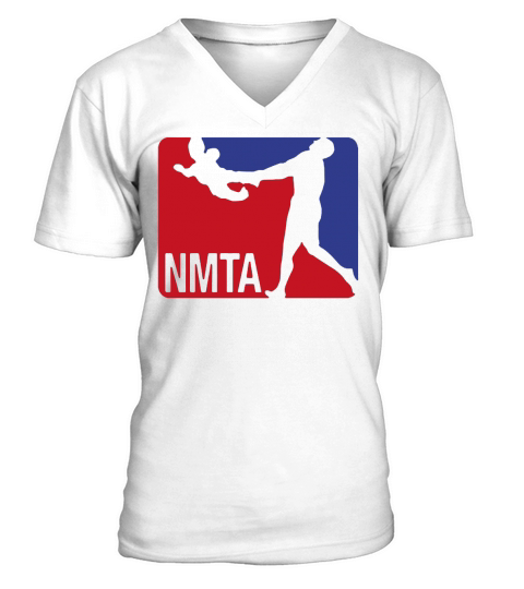 National Midget Tossing Association Funny V-Neck T-shirt
