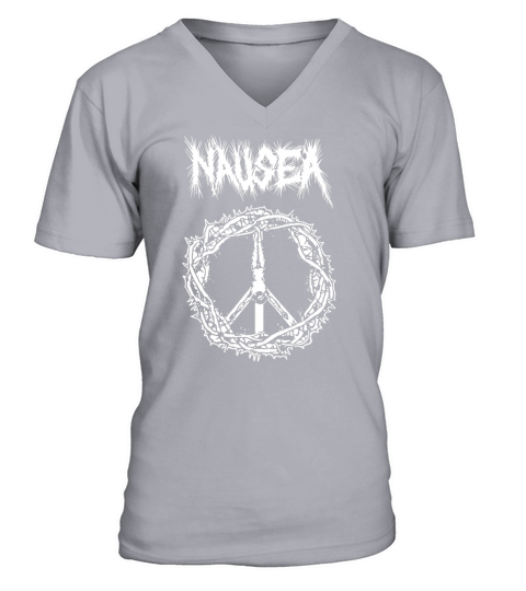 Nausea Band Tshirt V-Neck T-shirt