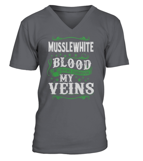 Proud To Be MUSSLEWHITE Tshirt V-Neck T-shirt