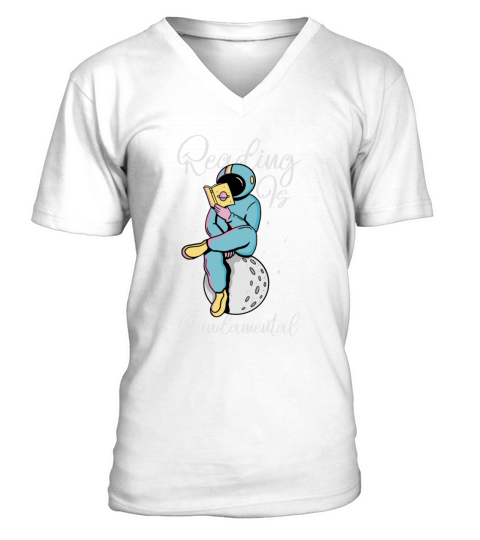 Reading Is Fundamental V-Neck T-shirt