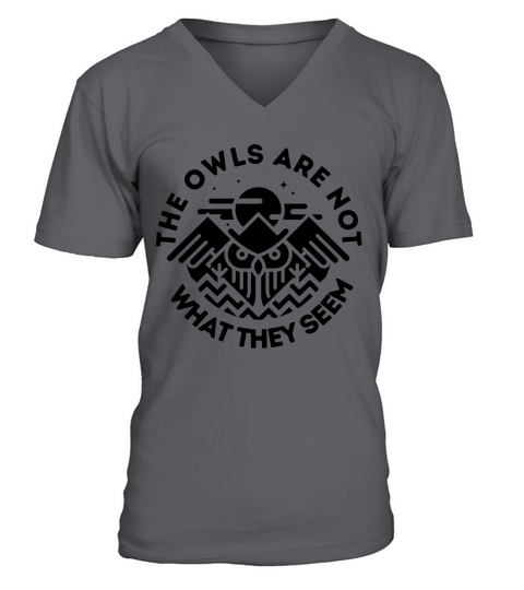 The Owls Are Not What They Seem V-Neck T-shirt