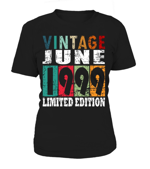 1999 vintage born in June gift Women's T-Shirt