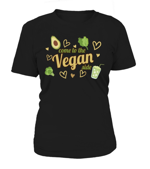 Avocado Heart Vegetable Vegetarian Come To Vegan Women's T-Shirt