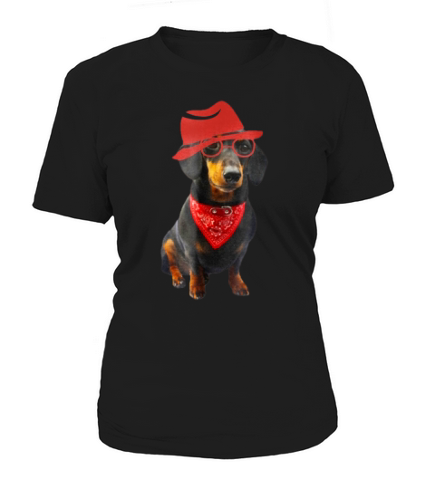 Awesome Crusoe The Celebrity Dachshund ,Dachshund Crusoe Kute Women's T-Shirt