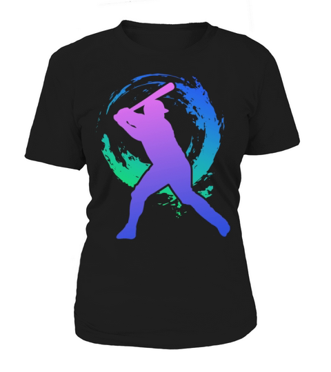 Baseball Fan Retro Vintage 80s 90s Women's T-Shirt